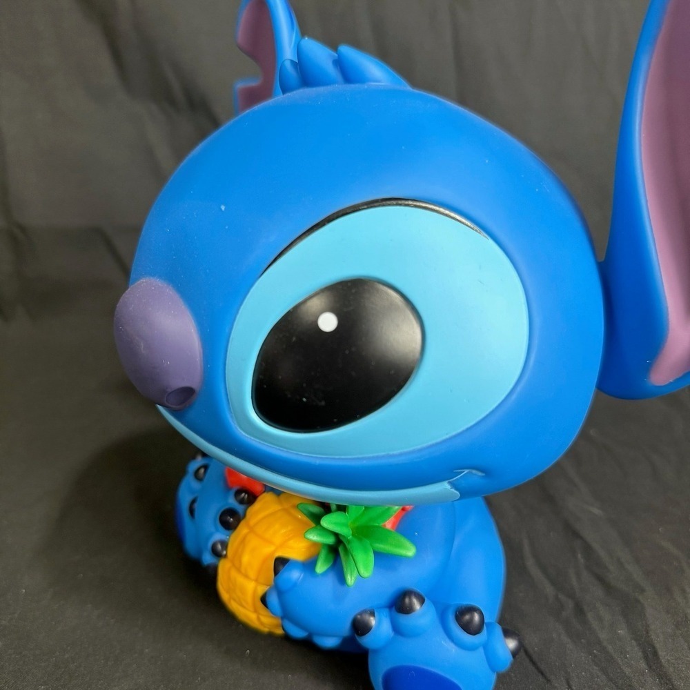 Disney Lilo & Stitch Pineapple Figural Bank Coin Bank - Picture 6 of 6